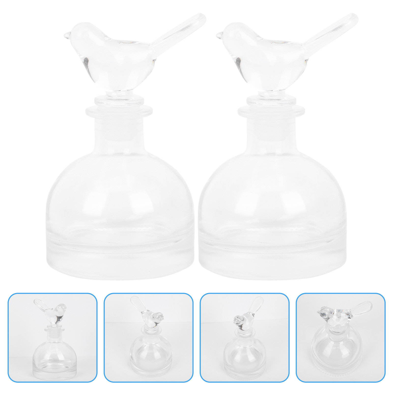 2 Stück Glas-Parfümflaschen, h – Home Fragrance Us Bewertung und Preis