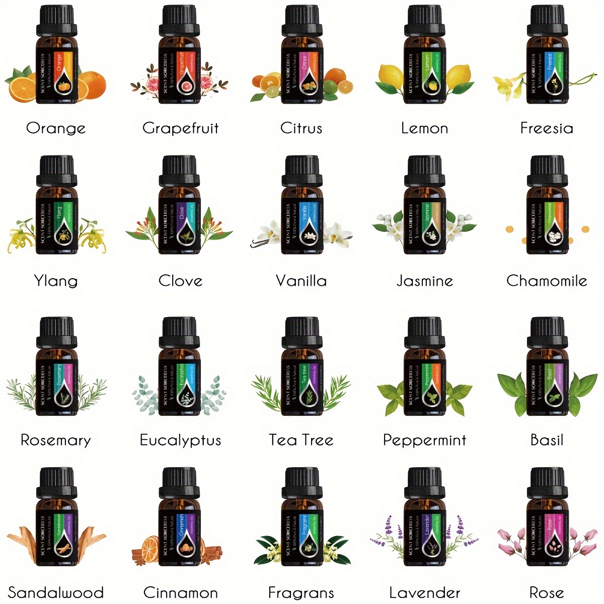 20 teile/satz Ätherisches Öl S – Home Fragrance Oil Bewertung und Preis